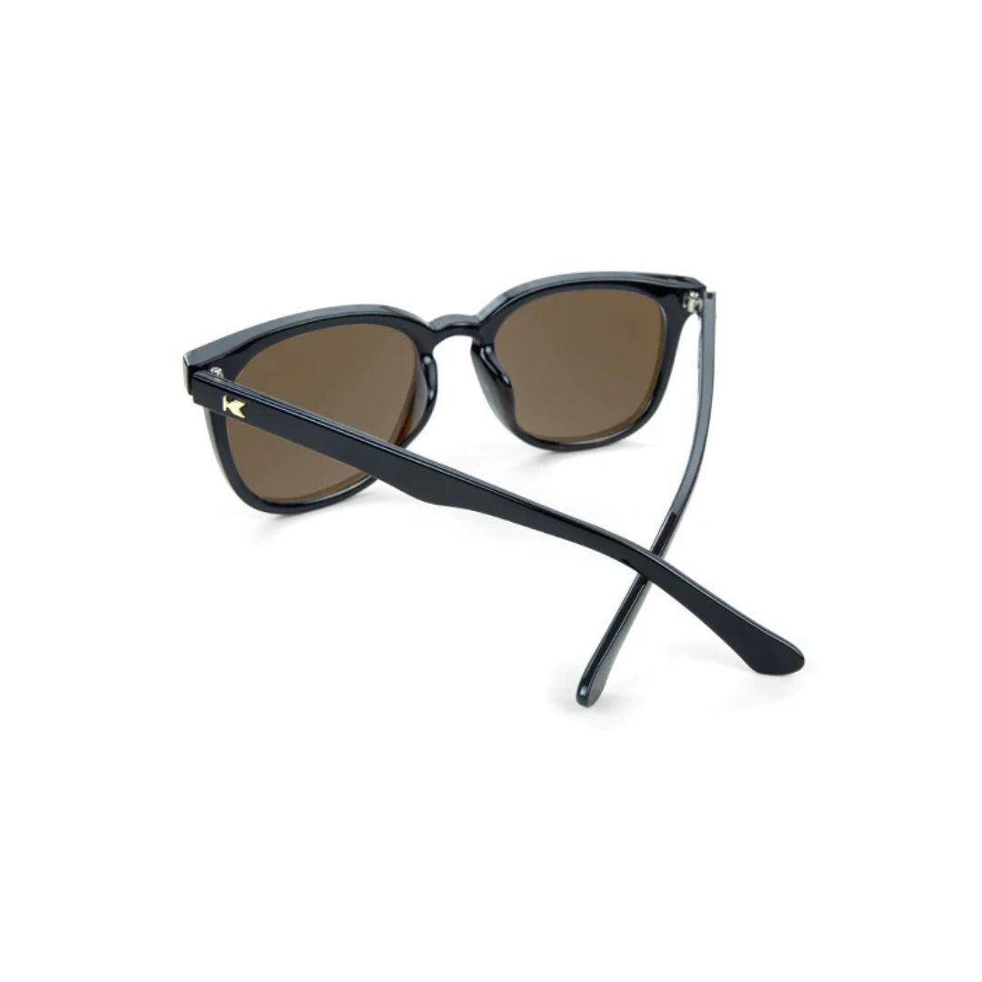 Knockaround Glossy Black & Tortoise Shell Fade/Amber Paso Robles Sunglasses